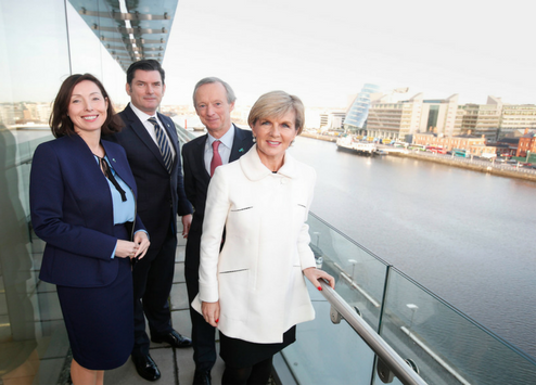 Julie Bishop briefs IACC Members in Dublin