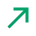 Green upward right arrow